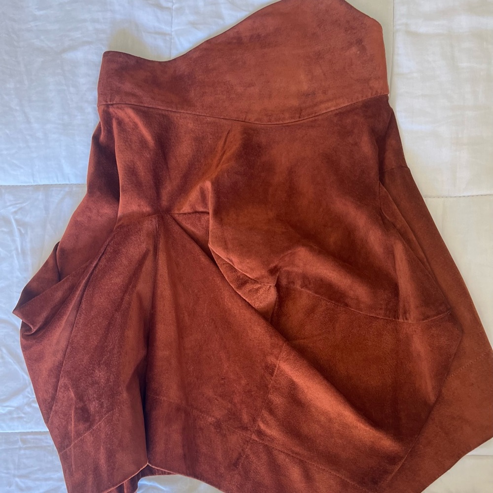 Vivienne Westwood FW 2001 Gold Label Suede Skirt *IN PERFECT CONDITION*